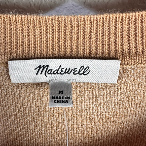 Madewell Merino Wool Pullover Sweater Sz M - Picture 3 of 5